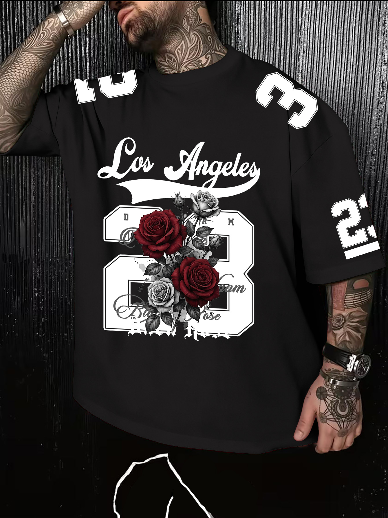 Street Fashion Los Angeles - Amerikaans retro Los Angeles 23 T-shirt