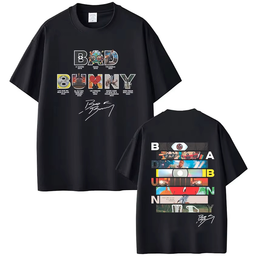 Street Fashion Photo - Rapzanger Bad Bunny Album Cover T-shirt