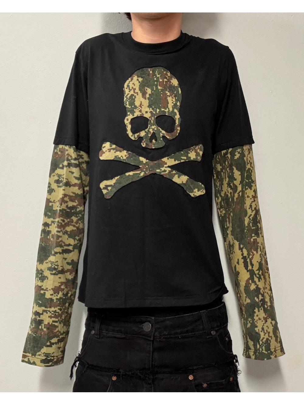 Street Fashion Us - 2026 nieuwe Amerikaanse retro camouflage skeleton