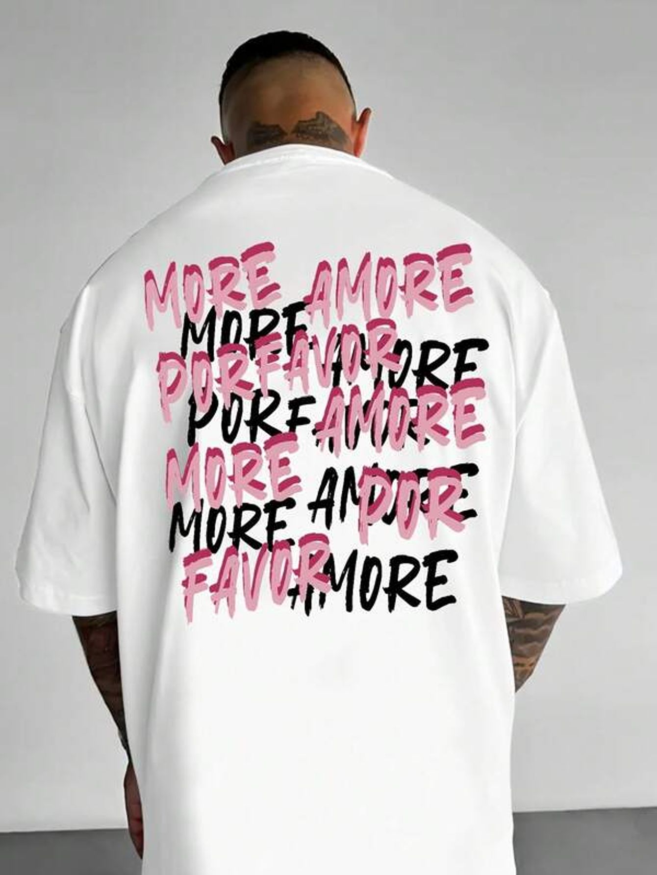 Street Fashion Graffiti - Herenkleding Zomerkleding 100% katoen Heren-T-shirt met