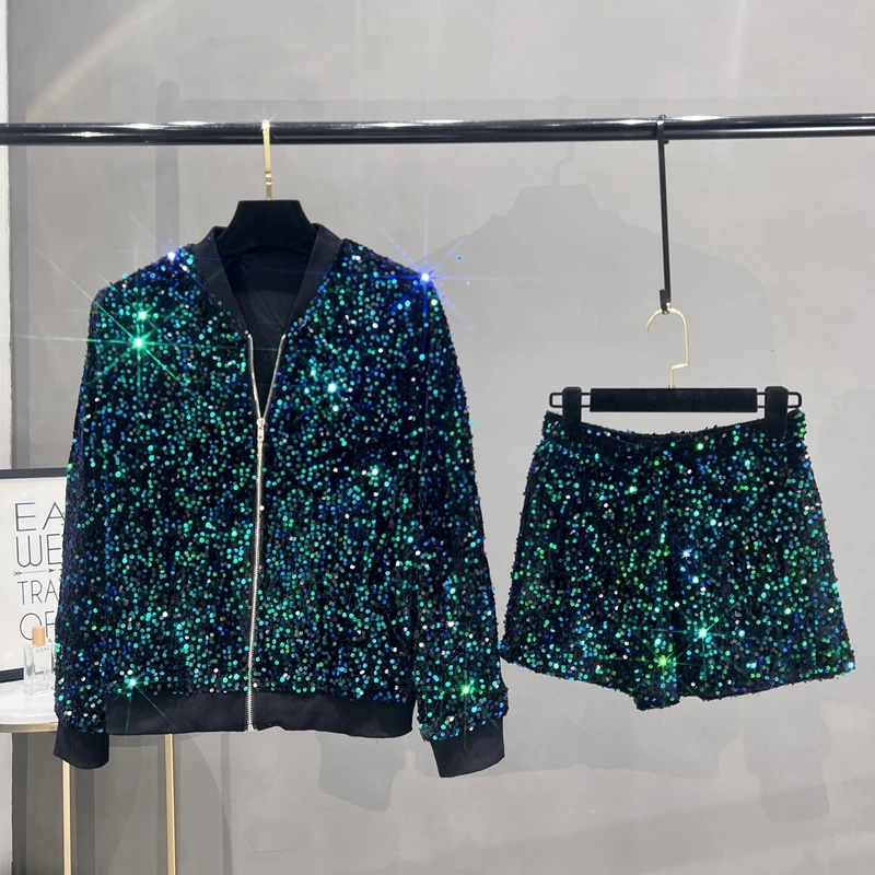 Street Fashion Jacket - Premium jas met lovertjes Dames colbert