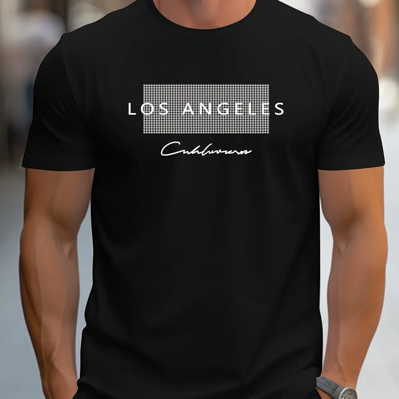 Street Fashion Los Angeles - Zomer heren casual losse T-shirt Los