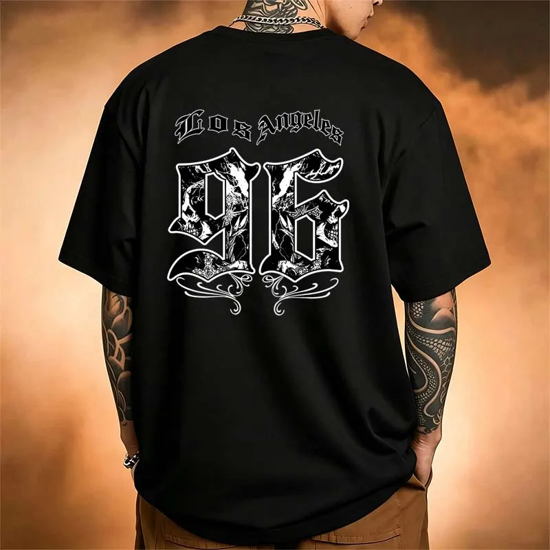 Street Fashion Los Angeles - Herenkleding Los Angeles 96 T-shirts met