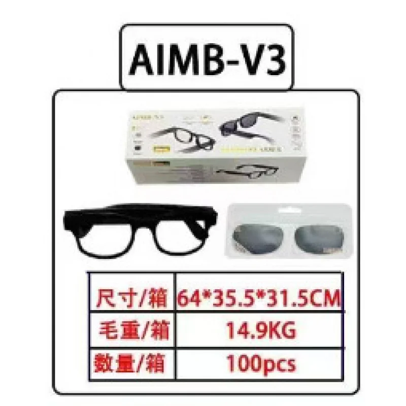 Street Fashion Photo - V3 Smart AI Bluetooth-zonnebril Mode Oproep