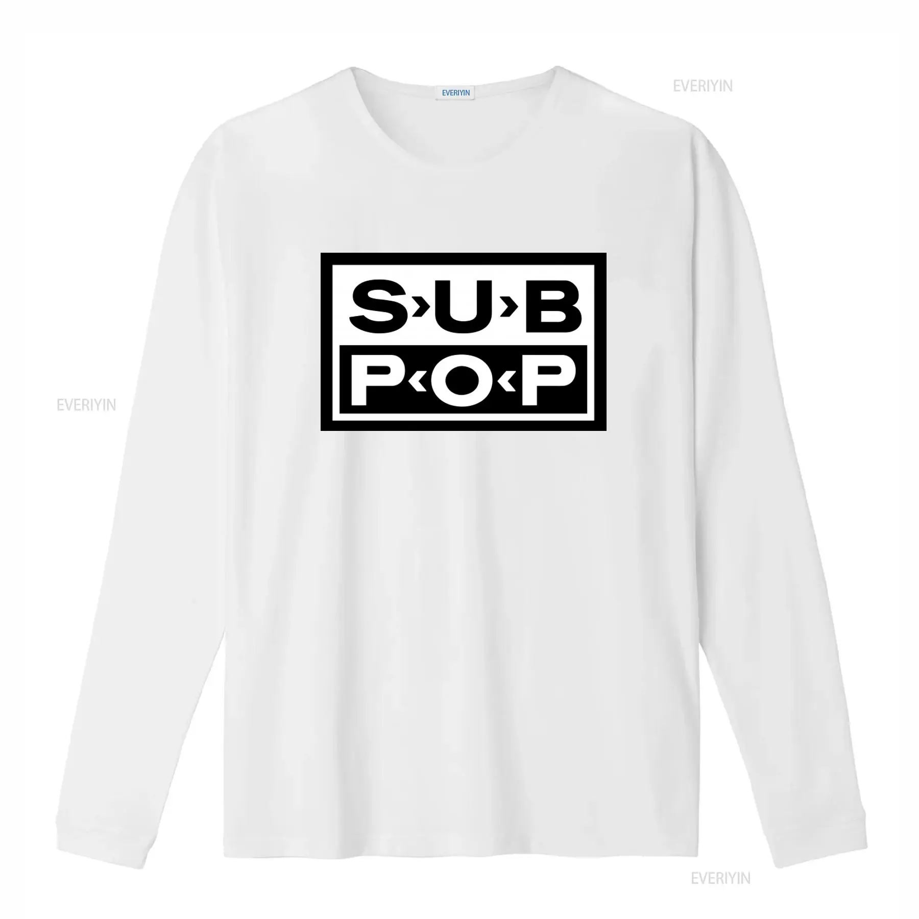 Sub Pop Logo T-shirt Zwart met - Street Fashion Logo recensie en prijs