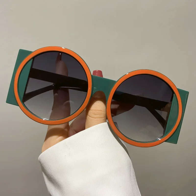 Ronde zonnebril Mode Strand Re - Street Fashion Photo recensie en prijs