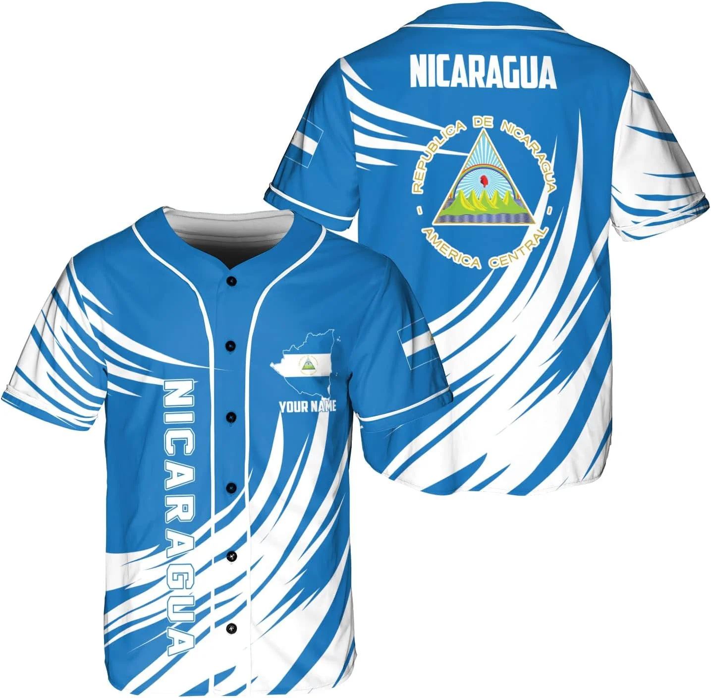 Gepersonaliseerde naam Nicarag - Street Fashion Jersey recensie en prijs