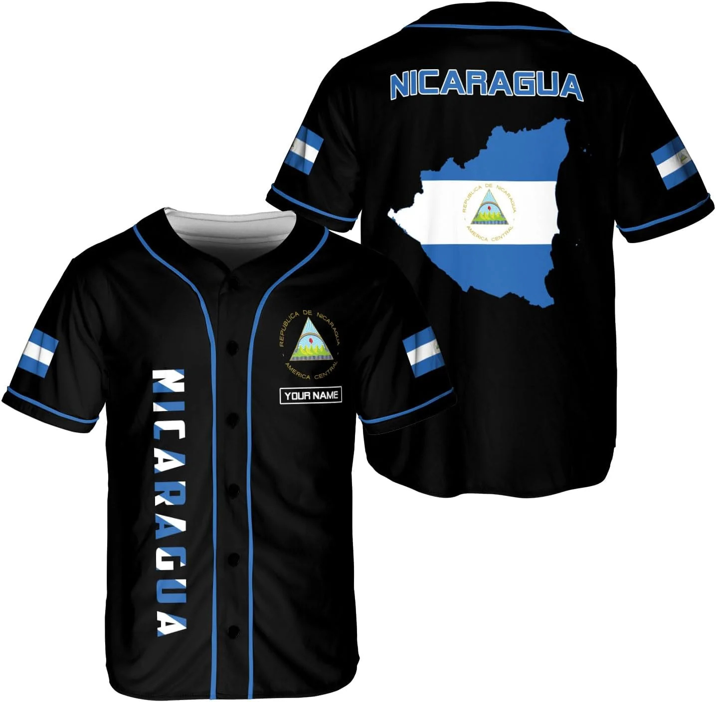 Gepersonaliseerde naam Nicarag - Street Fashion Jersey recensie en prijs