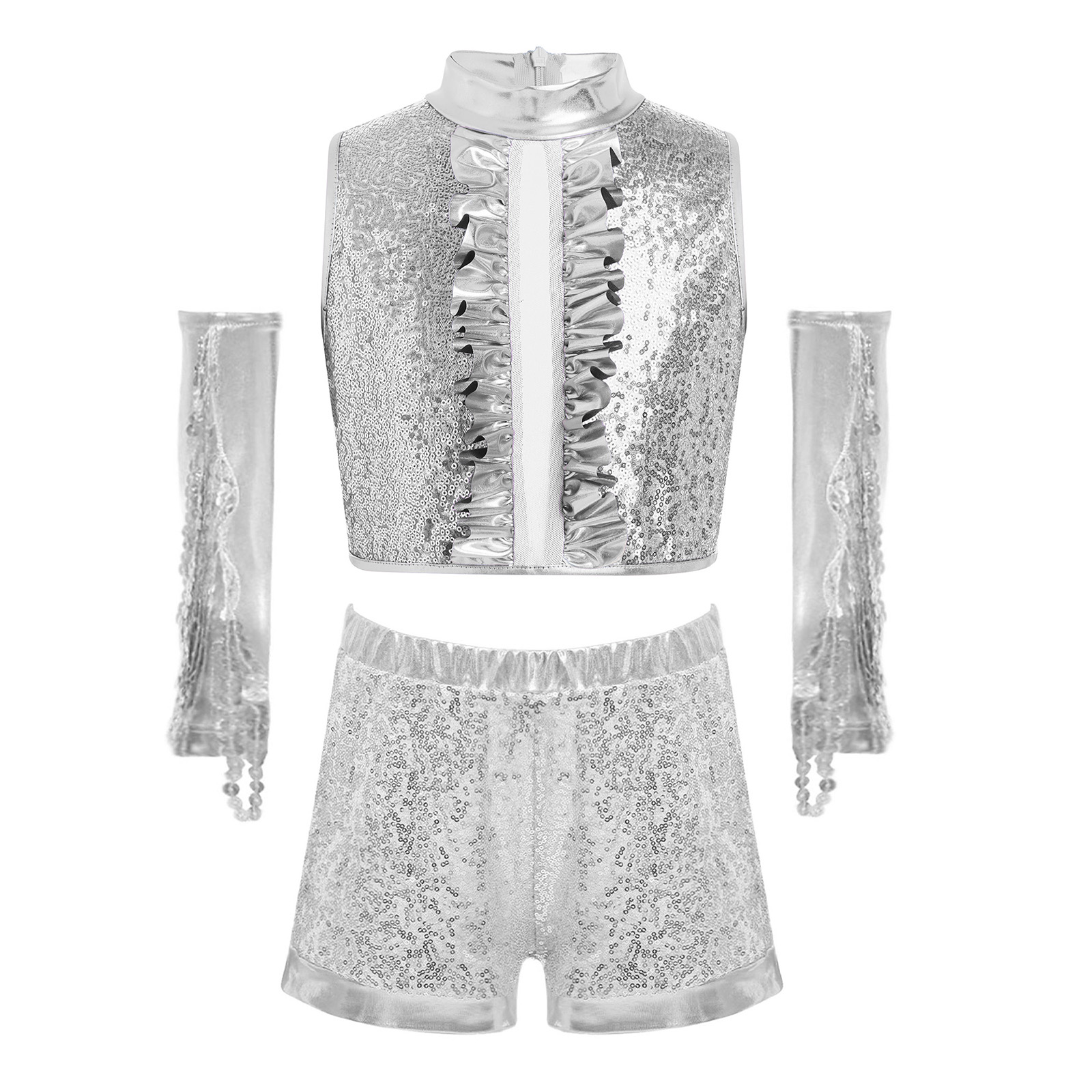 Kinderen sprankelende metallic - Girl Fashion Street recensie en prijs
