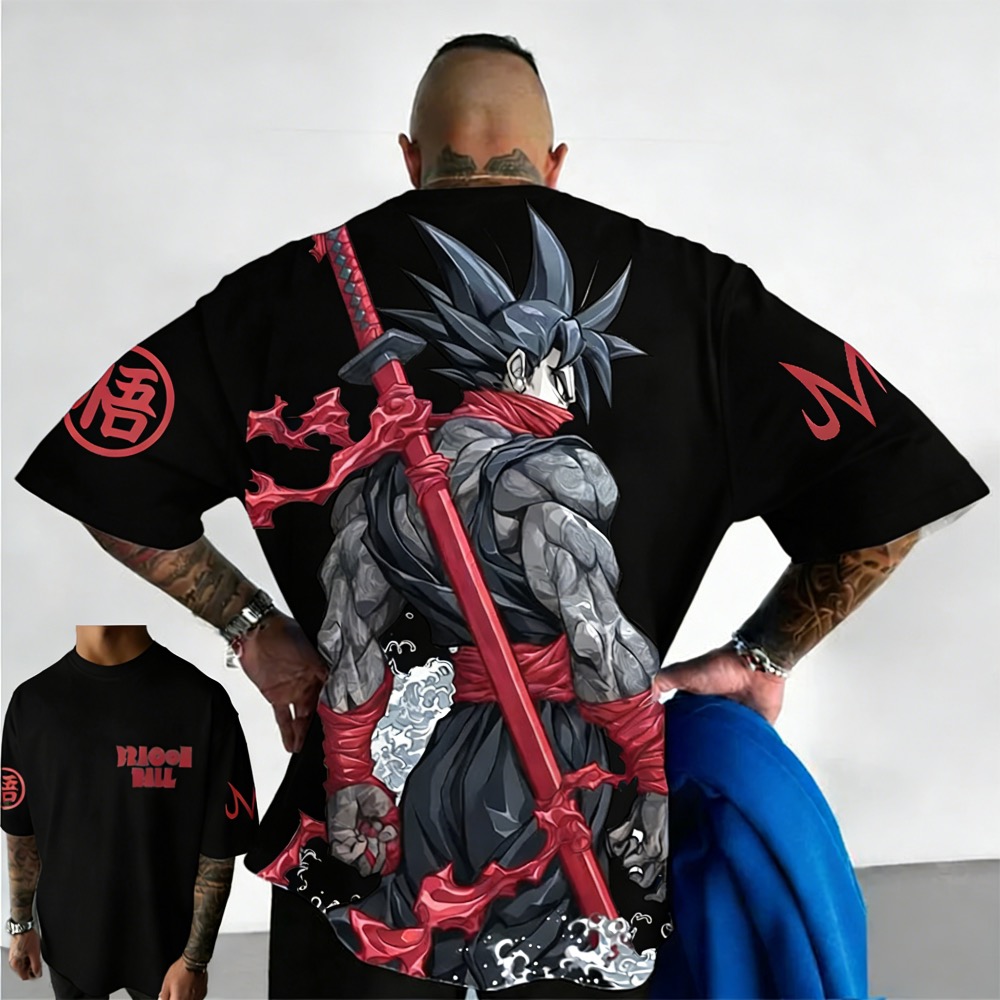 Plus Size Dragon Ball Zomer An - Street Fashion Of Japan recensie en prijs