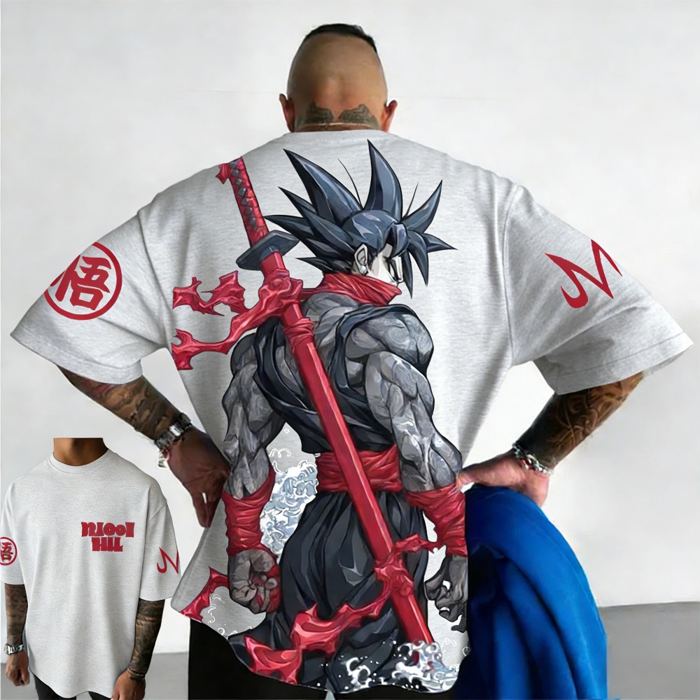Plus Size Dragon Ball Zomer An - Street Fashion Of Japan recensie en prijs