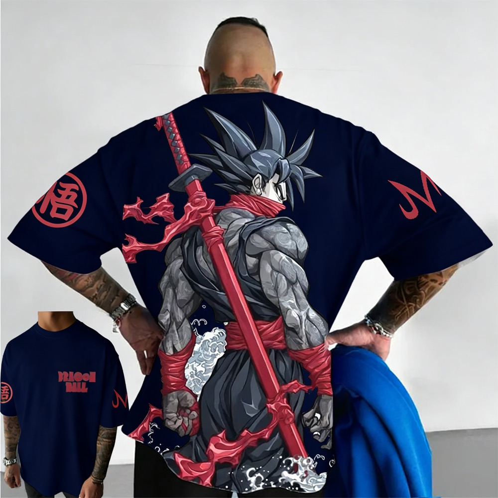 Plus Size Dragon Ball Zomer An - Street Fashion Of Japan recensie en prijs