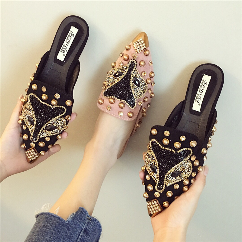 2026 Dames Fox Strass Klinknag - Street Fashion Luxury recensie en prijs