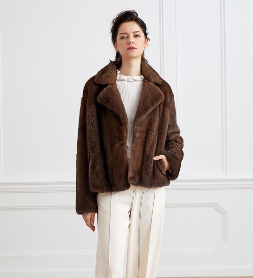 Dames 100% echt nertsbontjack  - Street Fashion Logo recensie en prijs