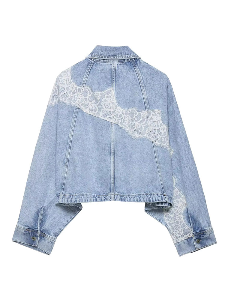 HH Elegante dames blauwe denim - Street Fashion Jacket recensie en prijs