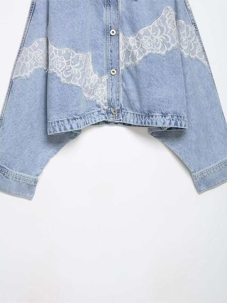 HH Elegante dames blauwe denim - Street Fashion Jacket recensie en prijs