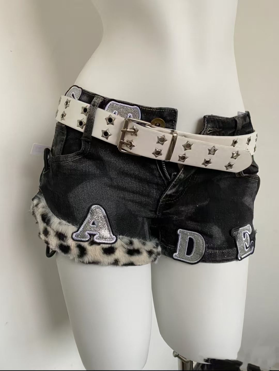 Y2k Geborduurde Patch Denim Sh - Girl Fashion Street recensie en prijs
