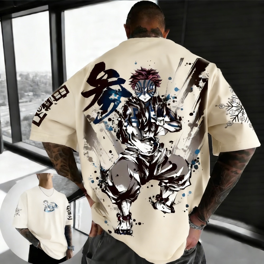 Zomer Plus Size Demon Slayer A - Street Fashion Of Japan recensie en prijs