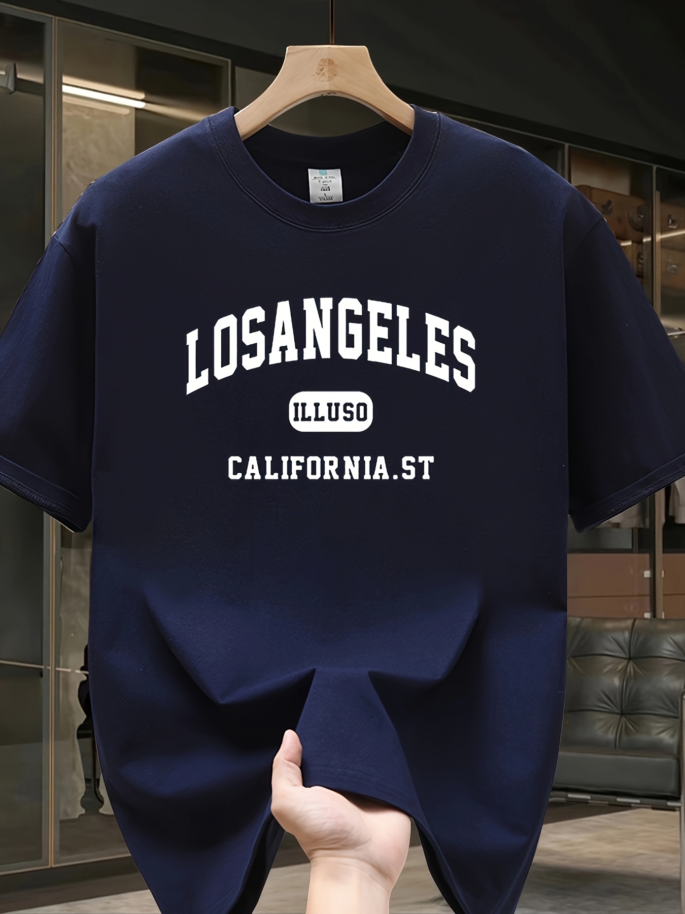 Los Angeles Letter T-shirt met - Street Fashion Los Angeles recensie en prijs