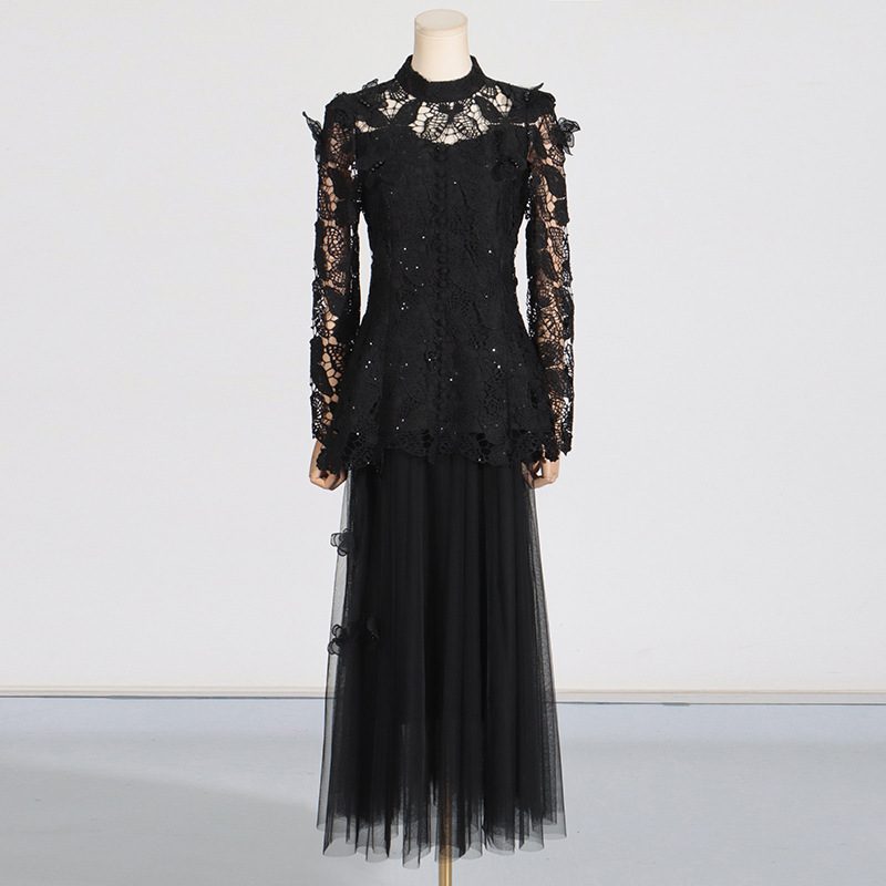QMQA Mode Dames Elegante 2-del - Mesh Top Layering recensie en prijs