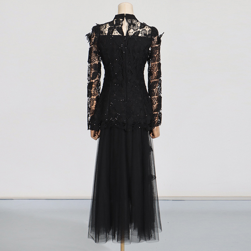 QMQA Mode Dames Elegante 2-del - Mesh Top Layering recensie en prijs
