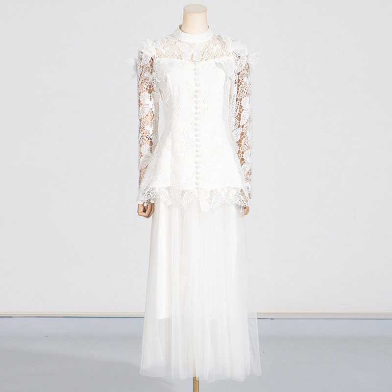 QMQA Mode Dames Elegante 2-del - Mesh Top Layering recensie en prijs