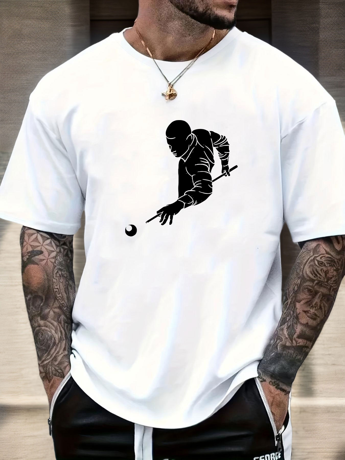 Biljartspeler die een pool sil - Street Fashion Shoot recensie en prijs