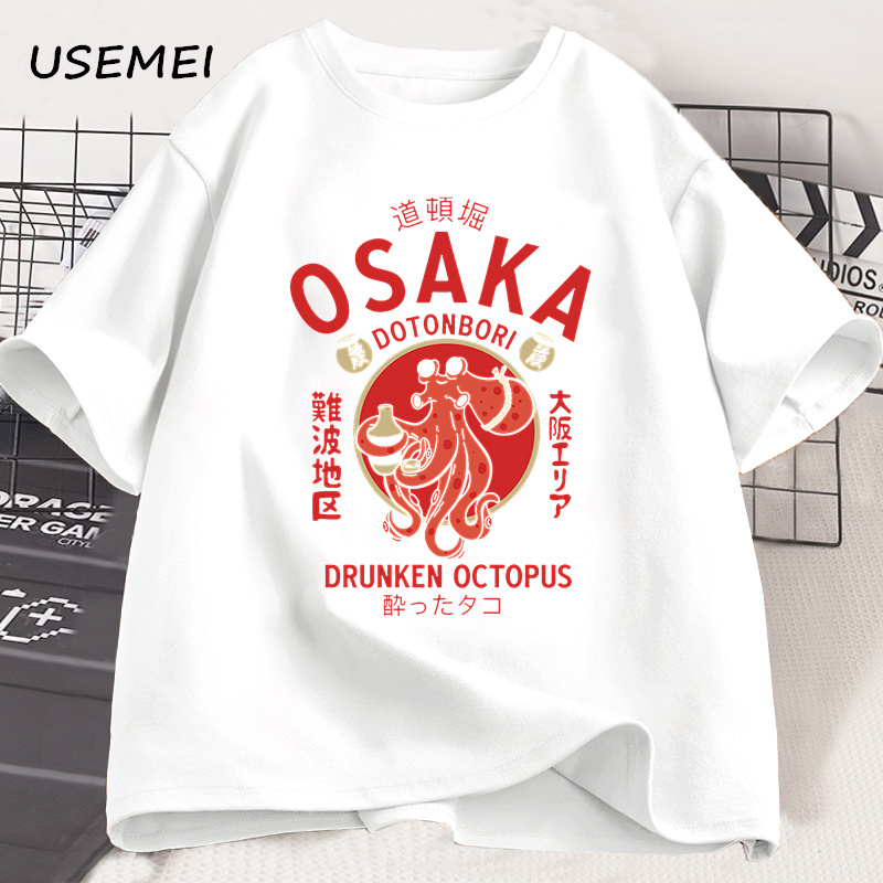 Osaka Dotonbori, grafische T-s - Street Fashion Osaka recensie en prijs