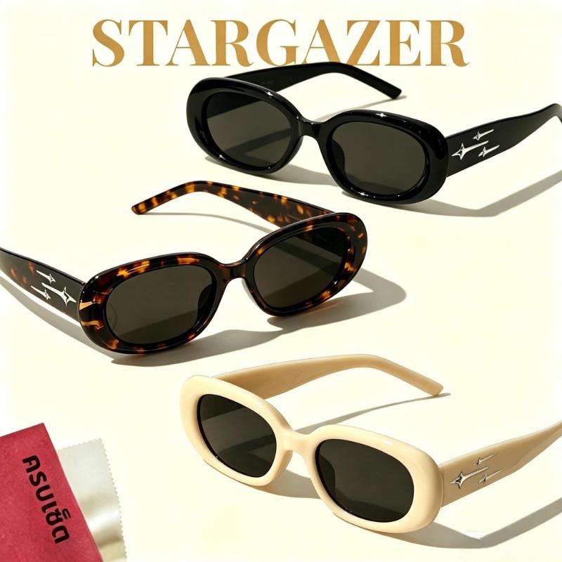 Retro ovale zonnebril voor her - Street Fashion Photo recensie en prijs