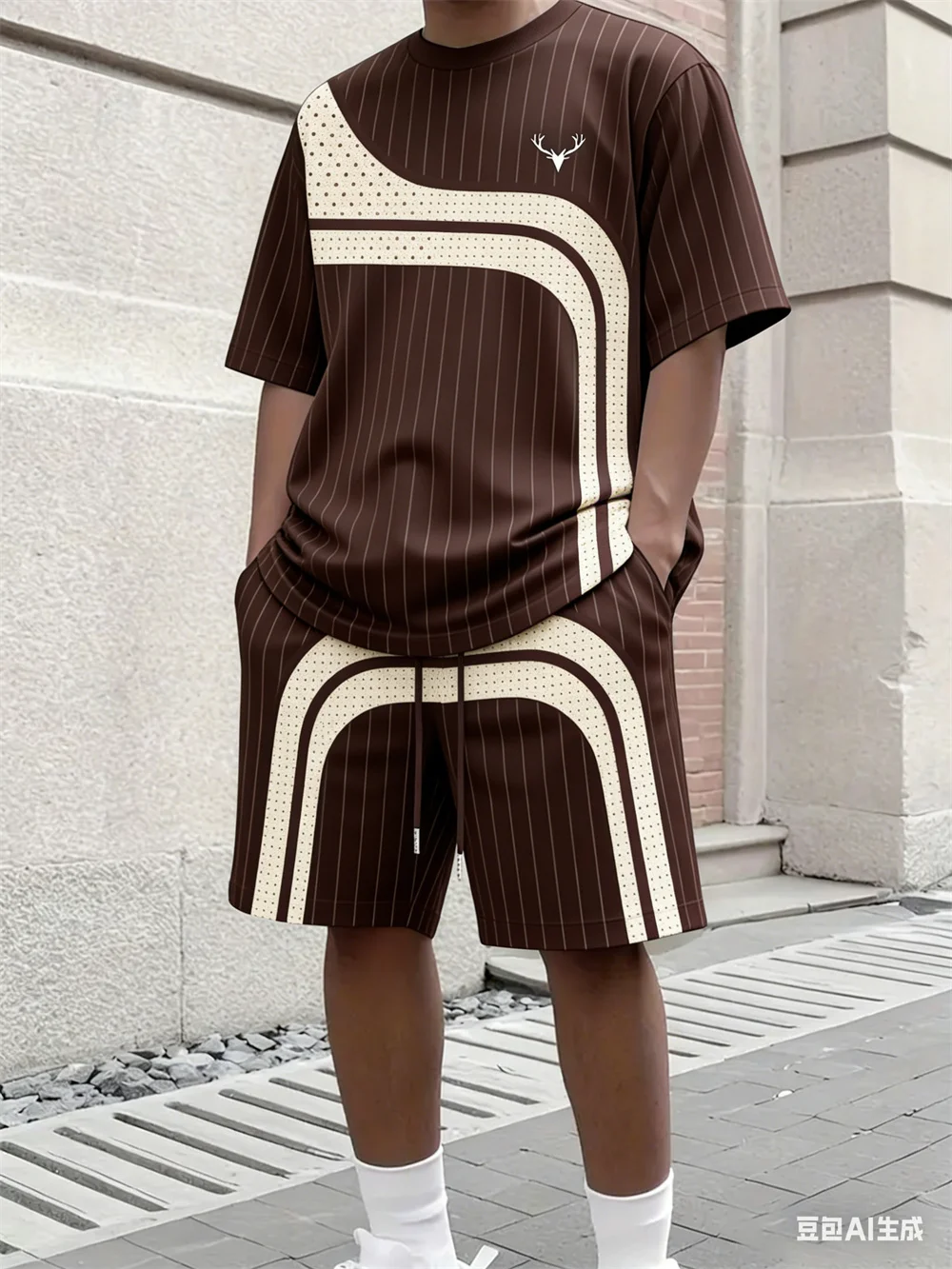 Mode Zomer Heren Streepprint C - Street Fashion Clothing recensie en prijs