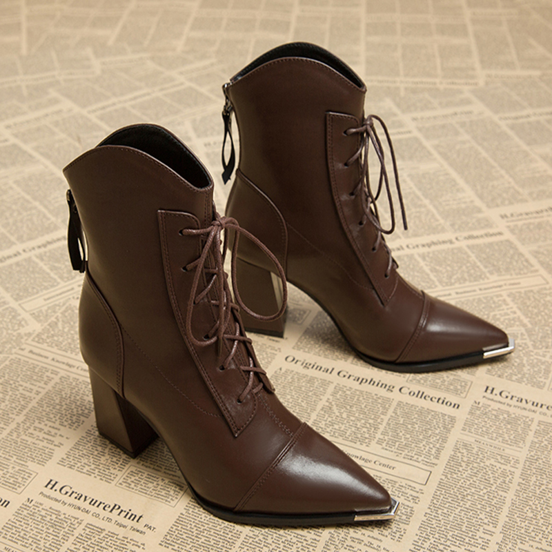 Dames Enkellaarsjes Mode Punts - Street Fashion Clothing recensie en prijs