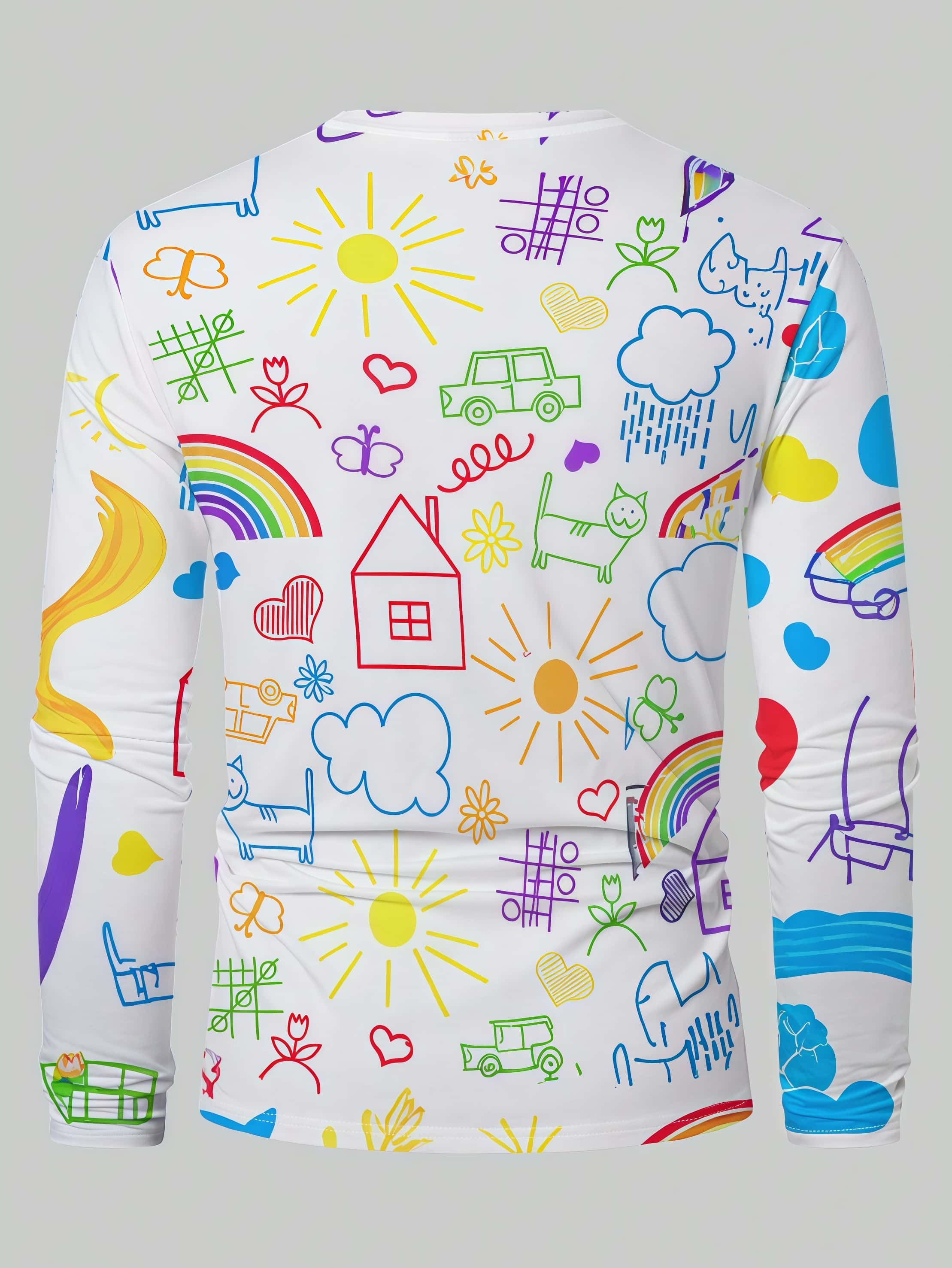 2026 Nieuwe Dopamine Kleur Gra - Street Fashion Graffiti recensie en prijs