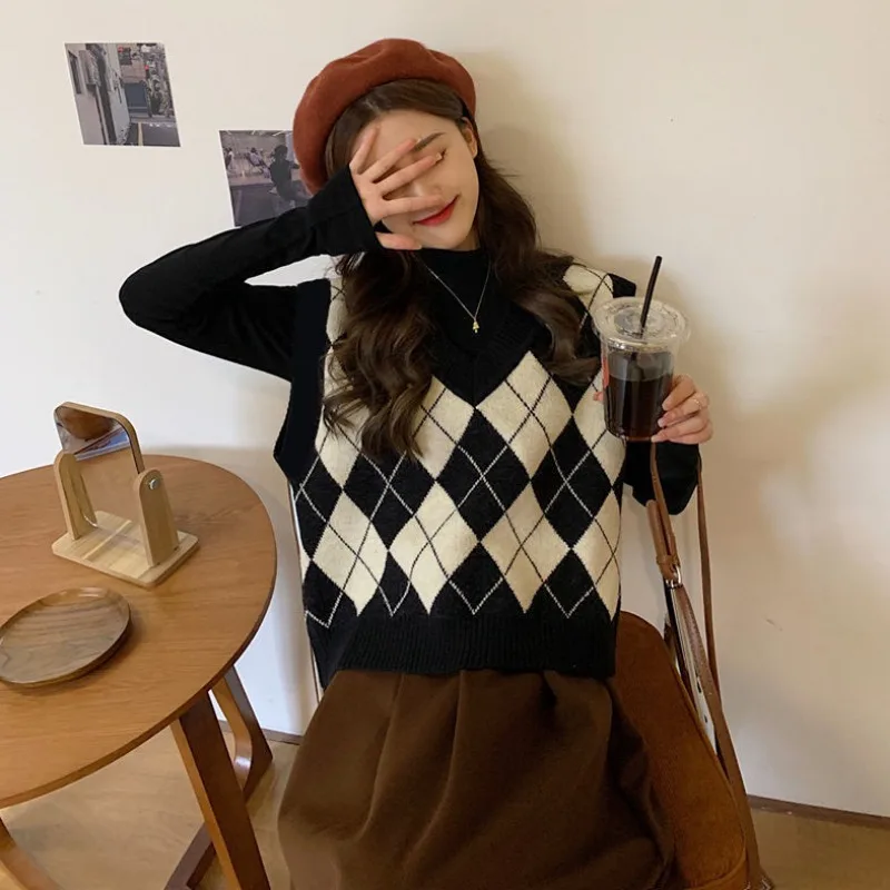 Trui Vesten Vrouwen Argyle Har - Street Fashion Of Japan recensie en prijs